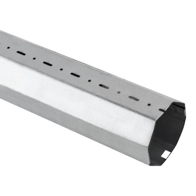 EJE METALICO OCTOGONAL  60  MM PARA PERSIANA. 1.5 M - 1