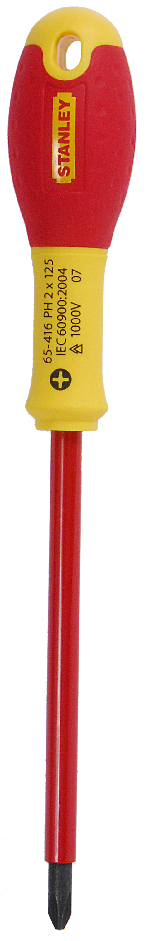 DESTORNILLADOR AISLADO 1000V PH2X125MM STANLEY