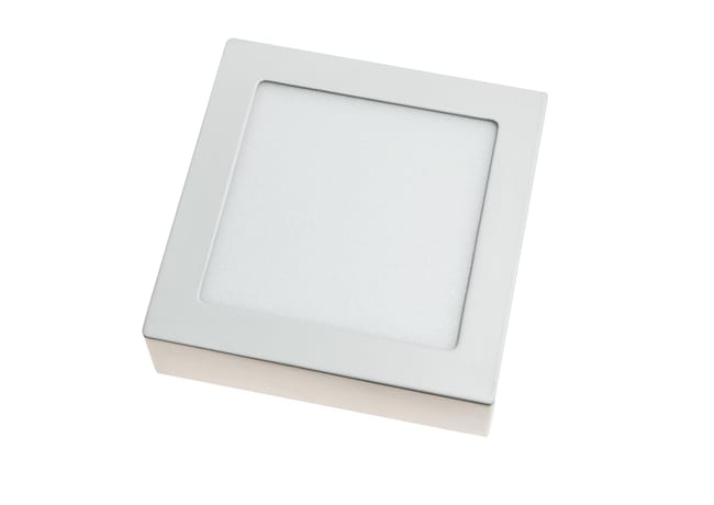 DOWNLIGHT LED SUPERFICIE CUADRADO BLANCO 6W LUZ FRIA - 1