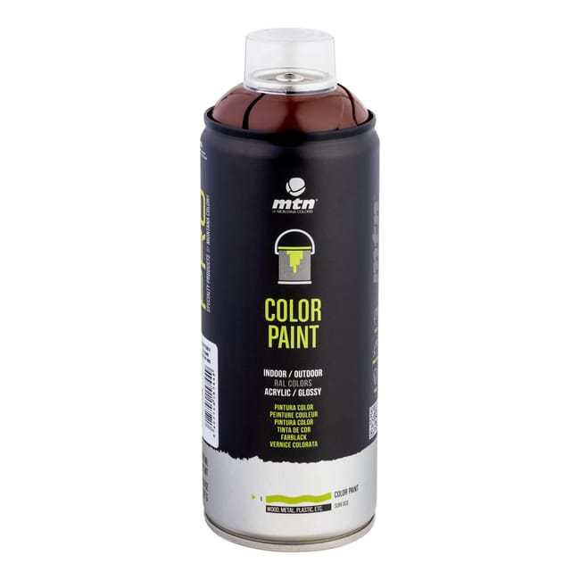 ESPRAY PINTURA BRILLANTE  400ML CAOBA - 1