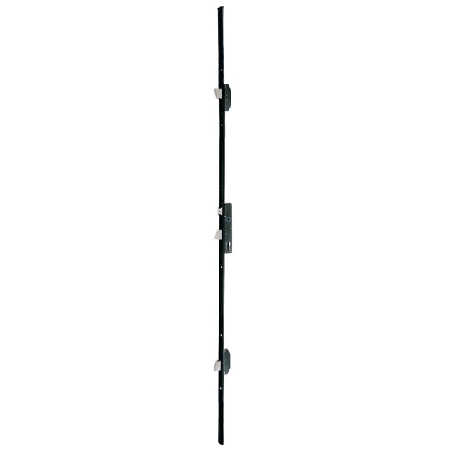 CERRADURA SEGURIDAD EMBUTIDA  3 PUNTOS 30MM 7851 NEGRA ISEO 