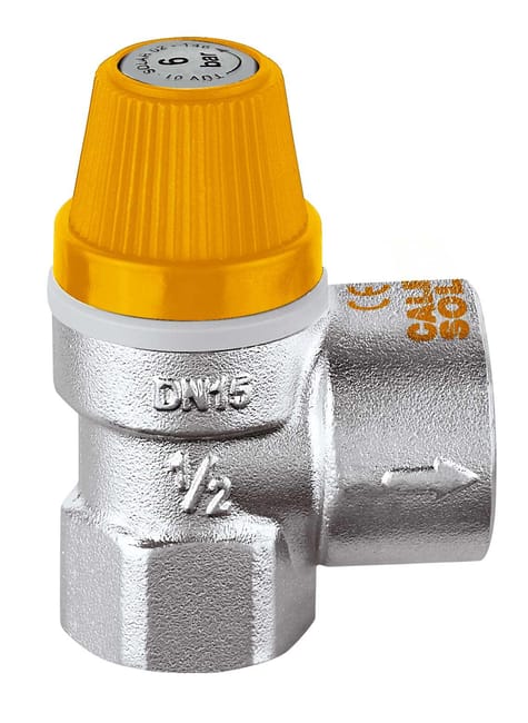 VÁLVULA DE SEGURIDAD  HEMBRA  Ø1/2