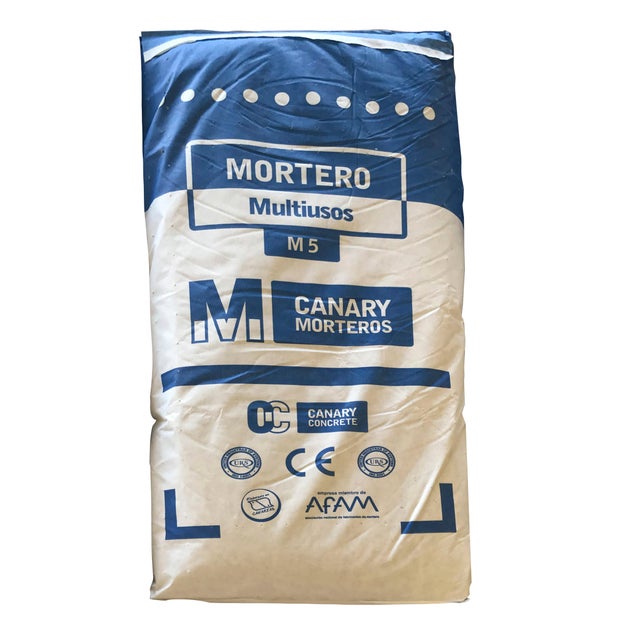 MORTERO MULTIUSOS GRIS M-5 CANARY 25 KG