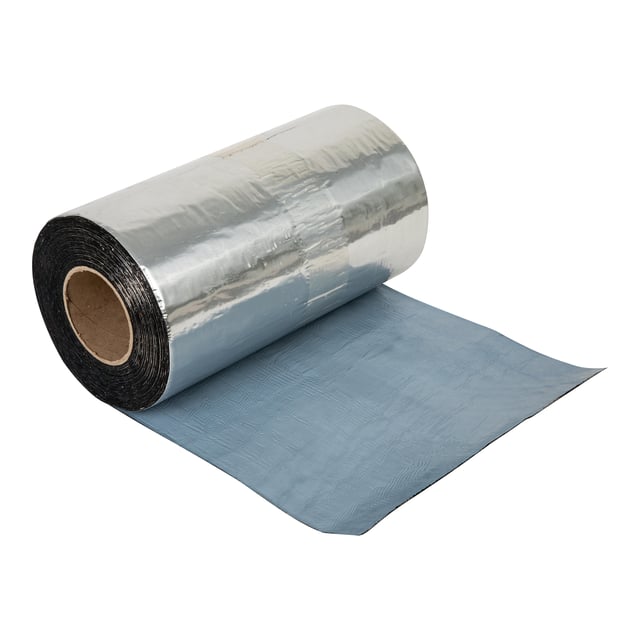 BANDA AUTOADHESIVA BETÚN ELASTÓMERO RAPID BRIC ALUMINIO 30 CM 12 M