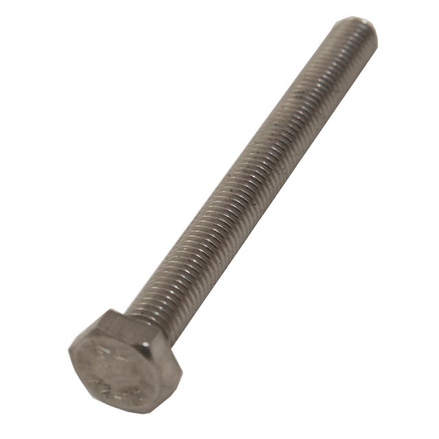 TORNILLOS MÉTRICOS PARA METAL ACERO INOXIDABLE 10X80MM. 50UDS