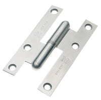 BISAGRA PERNIO A DERECHA 95X52MM CEPILLADO - 1