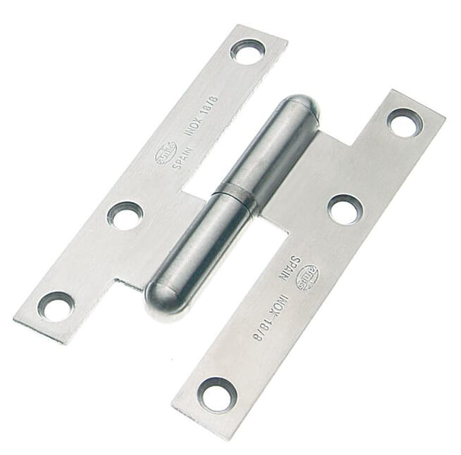 BISAGRA PERNIO A DERECHA 95X52MM CEPILLADO - 1