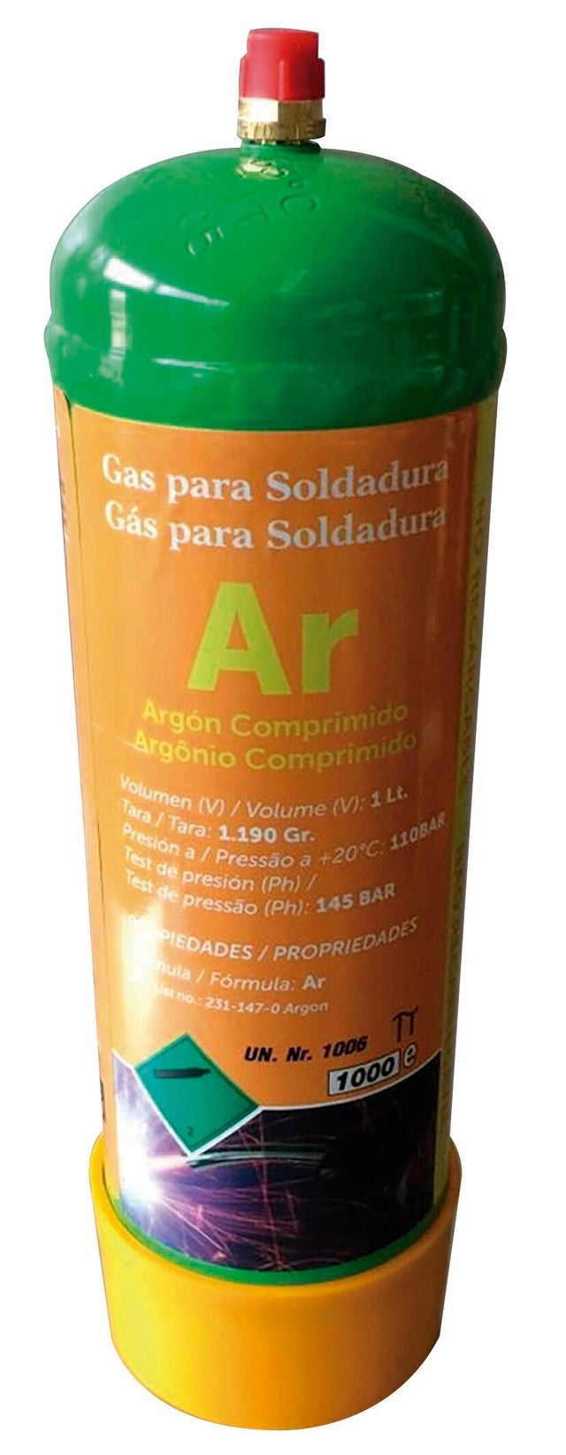 BOTELLA ARGON 1L CEVIK