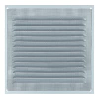 REJILLA DE VENTILACION CON MOSQUITERA SOBREPONER ALUMINIO BRUTO 15 X 15 CM. ESPESOR 0.8  MM - 1