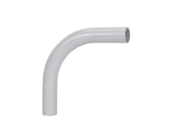 CURVA PVC ENCHUFABLE Ø32MM GRIS - 1