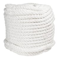 CUERDA  NYLON CABLEADA 16MM 50M BLANCO MATE  ROMBULL - 1
