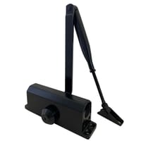 CIERRAPUERTA SIN RETENEDOR 60 KG NEGRO - 1