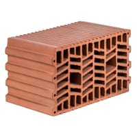BLOQUE LADRILLO TERMOCERAMICO 33X20X20 CM - 1