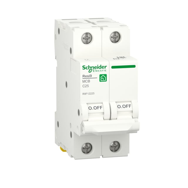 AUTOMATICO MAGNETOTÉRMICO 2P 25A SCHNEIDER RESI9