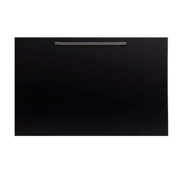 KIT 4 FRENTES DE CAJÓN PARA MUEBLE DE COCINA SEGOVIA NEGRO MATE PET 20X40CM