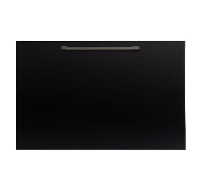 FRENTE CAJÓN PARA MUEBLE DE COCINA SEGOVIA NEGRO MATE PET 28X60CM - 1