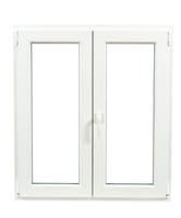 VENTANA PVC BLANCA OSCILOBATIENTE 120 X 200 CM - 1