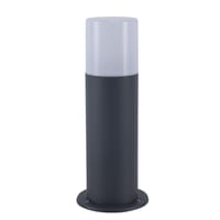 BALIZA DE EXTERIOR JARDIN NEGRO 28W VESPERA 30CM - 1