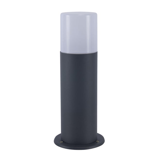 BALIZA DE EXTERIOR JARDIN NEGRO 28W VESPERA 30CM