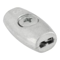 SUJETACABLE SUPER SIMPLE GALVANIZADO 3 MM. 4 UDS - 1