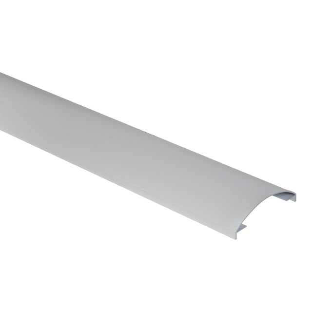 PERFIL ALUMINIO CURVO BLANCO 1M
