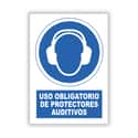 SEÑAL RECTANGULAR PROTECCIÓN AURICULARES 1UD - 1
