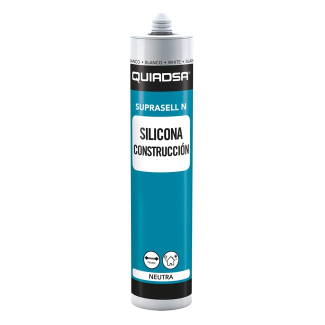 SILICONA NEUTRA PARA JUNTAS 280ML BLANCA - 1