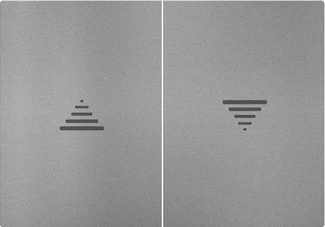 TECLA PERSIANA SERIE CORAL PLATA - 1