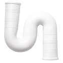 SIFON FREGADERO CURVO FLEXIBLE 1 1/2