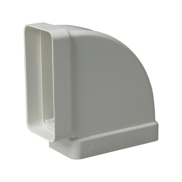 CODO RECTANGULAR HORIZONTAL 90º 75 x 150 MM