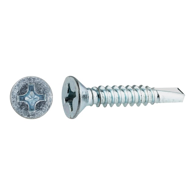 TORNILLOS ROSCA CHAPA PARA METAL CINCADOS 5,5X32MM. 250UDS