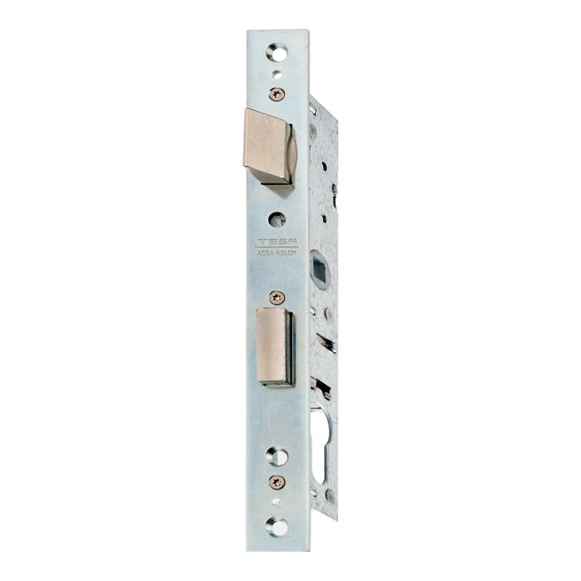 CERRADURA CARPINTERIA METALICA SIN CILINDRO PICAPORTE Y PALA DESLIZANTE 25  MM. 421038SSI TESA