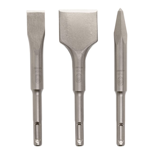 JUEGO 3 CINCELES SDS-PLUS 140 MM BOSCH - 1