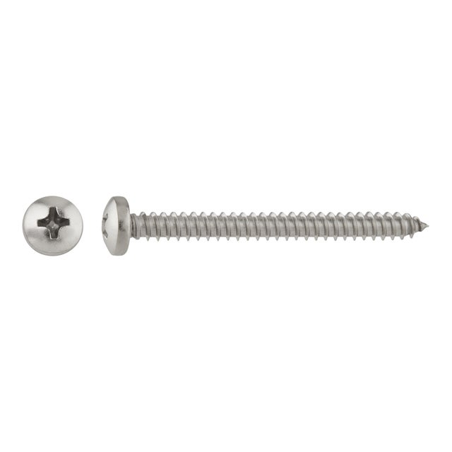TORNILLOS ROSCA PARA METAL INOXIDABLES 4,8X50MM. 200UDS