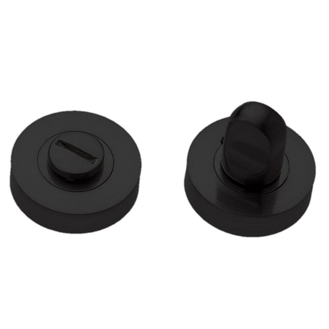 CONDENA/DESCONDENA REDONDA ALUMINIO Ø35MM NEGRO - 1