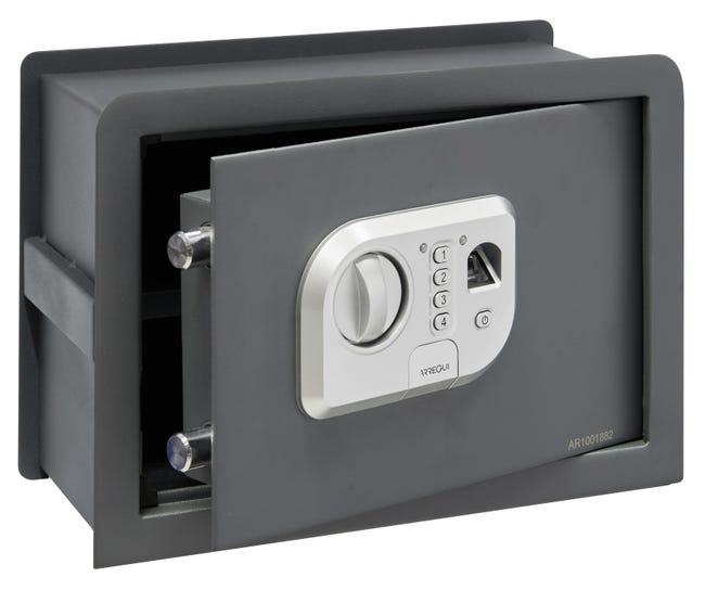 CAJA FUERTE ELECTRÓNICA DE APERTURA CON HUELLA DACTILAR EMPOTRADA DE TAMAÑO MEDIO 6-11L ARREGUI - 1
