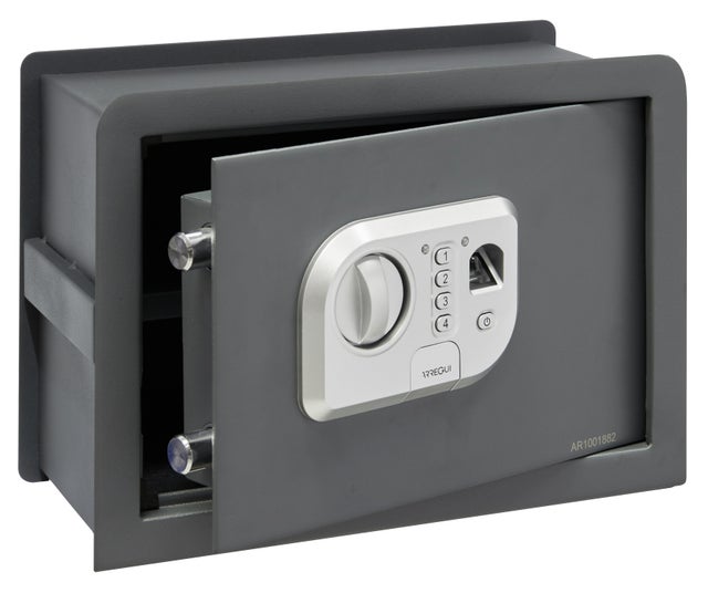 CAJA FUERTE ELECTRÓNICA DE APERTURA CON HUELLA DACTILAR EMPOTRADA DE TAMAÑO MEDIO 6-11L ARREGUI