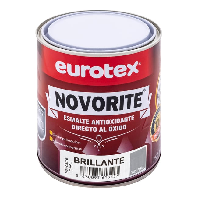 ESMALTE SINTÉTICO ANTIOXIDANTE BRILLANTE NOVORITE 750ML GR PERLA - 1