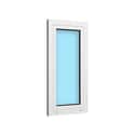 VENTANA ALUMINIO OSCILOBATIENTE BLANCA 50X100CM - 4
