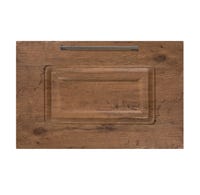 FRENTE CAJÓN PARA MUEBLE DE COCINA OVIEDO MADERA ROBLE OSCURO MATE MDF 70X40CM - 1