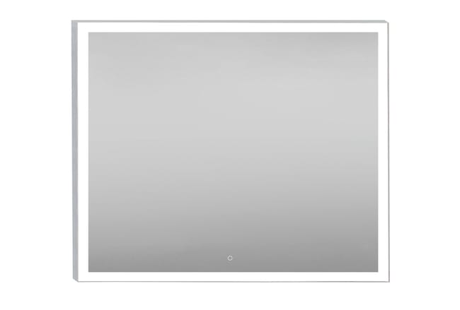 ESPEJO DE BAÑO CON LUZ LED ETNA 100X80CM ACERO - 1