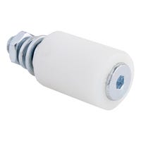 2 POLEAS RODILLO GUIA NYLON 40 X 60 MM - 1