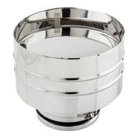 SOMBRERETE INOXIDABLE PARED SIMPLE 200MM - 1