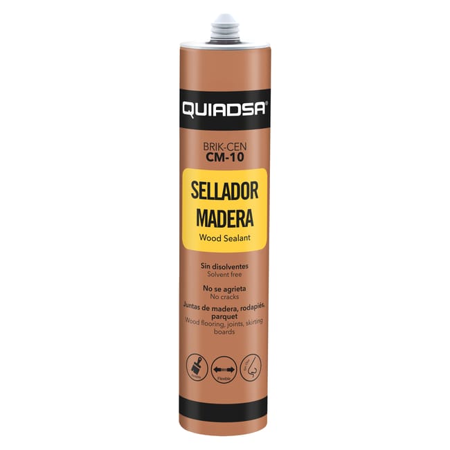 MASILLA ACRILICA PARA MADERA 300ML CEREZO - 1