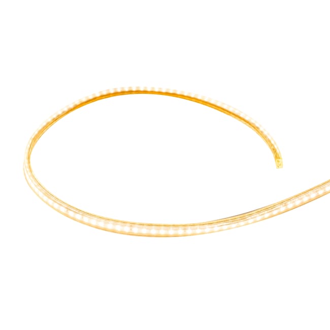 TIRA LED 230V AL CORTE 12W/M LUZ CÁLIDA IP65  - 1