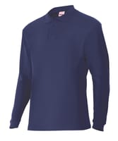 POLO MANGA LARGA AZUL TALLA S VELILLA 105503 - 1
