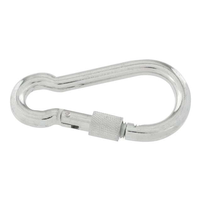MOSQUETON  BOMBERO GALVANIZADO CON VIROLA 10 MM. 2 UDS