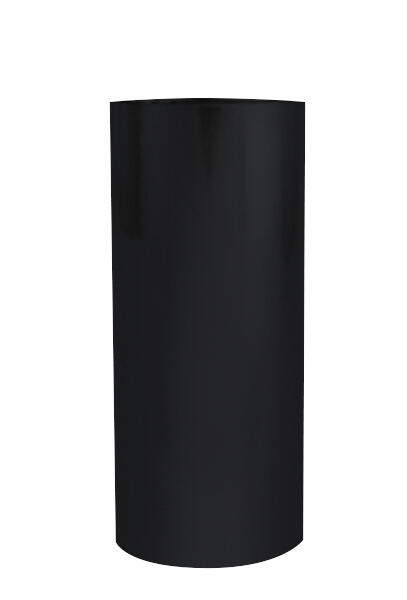 BAJANTE EVACUACIÓN PLUVIALES METÁLICO 80MM ZINC-TITANIO