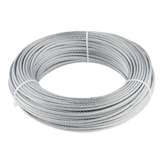 CABLE ACERO GALVANIZADO 6 X 7 + 1  3 MM CABLES Y ESLINGAS. 50 M