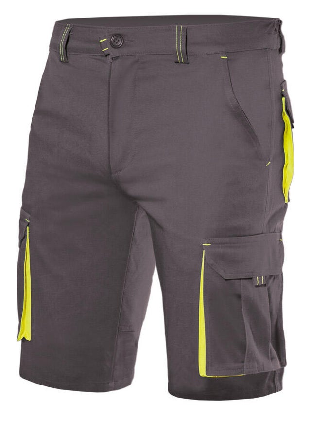 BERMUDA MULTIBOLSILLOS ELASTICA GRIS TALLA 54 VELILLA 103010S
